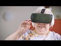 80 year old experiences virtual reality for the first time