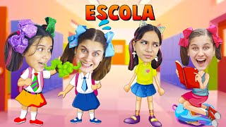 Melhor Coleção De Histórias Engraçadas Na Escola Da Mileninha Compilado 30Min Compilation Video