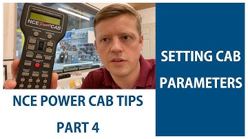 NCE Power Cab Tips Part 4. Activating amp meter and  adjusting recall slots.