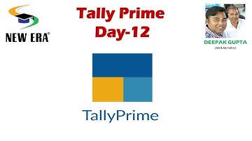 Tally Prime Day 12 By Deepak Gupta (24 June 2024)