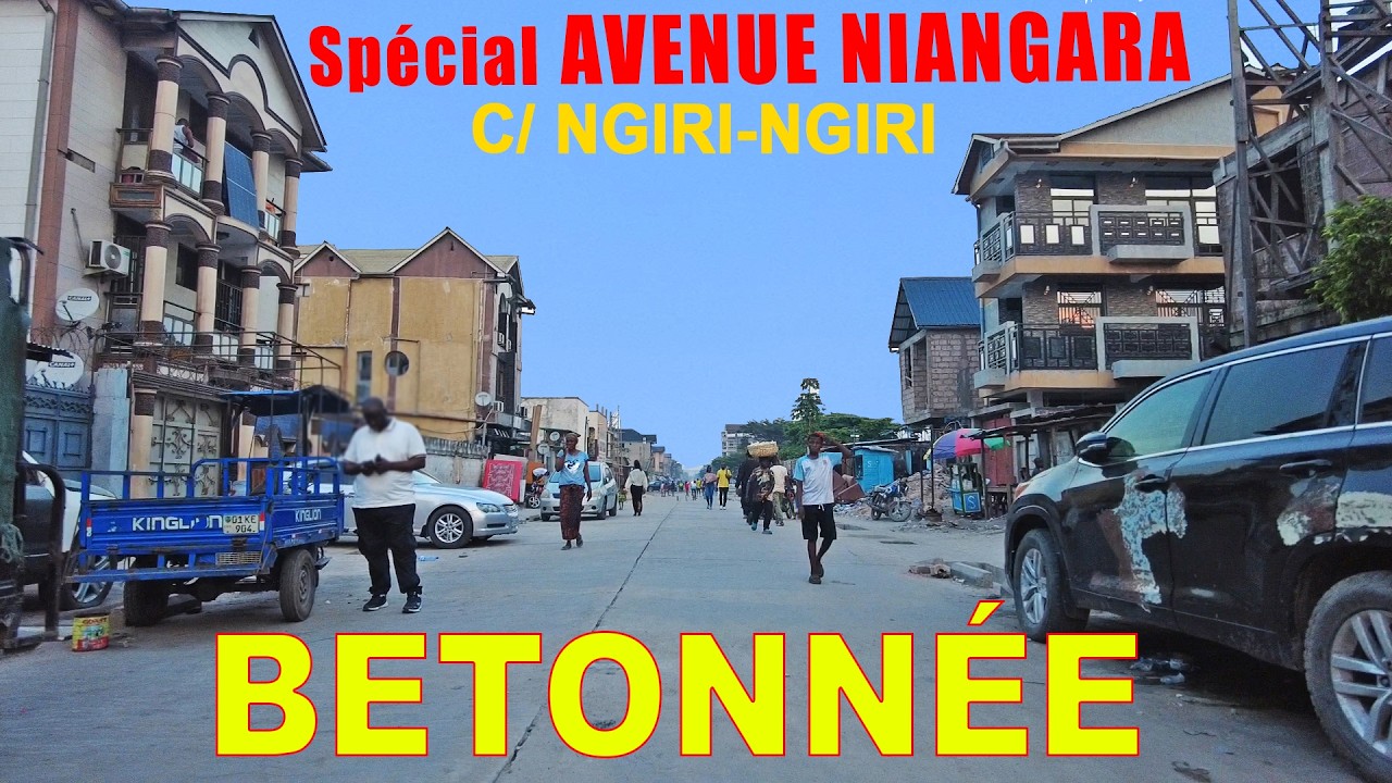 07/03/2026 Evolution BETONNAGE AVENUE NIANGARA | Commune de NGIR-NGIRI | Kinshasa-Rdc