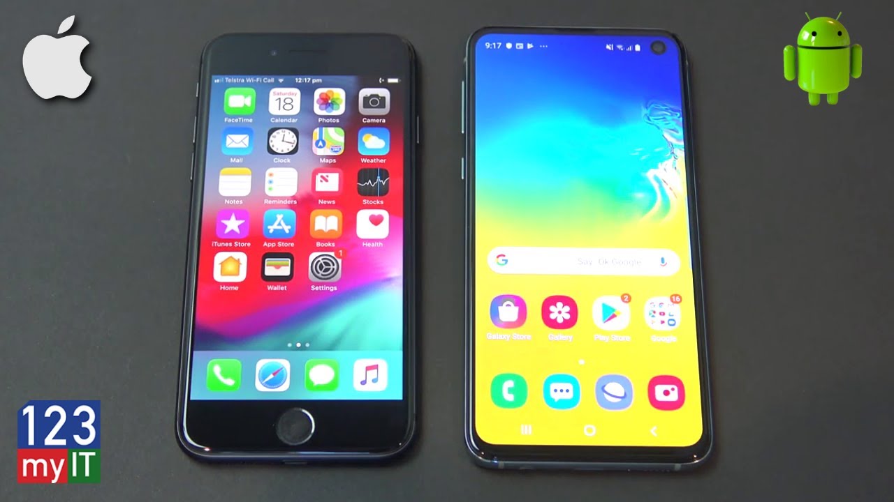 Transfer data iPhone to Android 2019 with iCloud