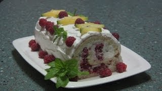 ⁣Бисквитный торт Фантазия  - Рецепт Бабушки Эммы