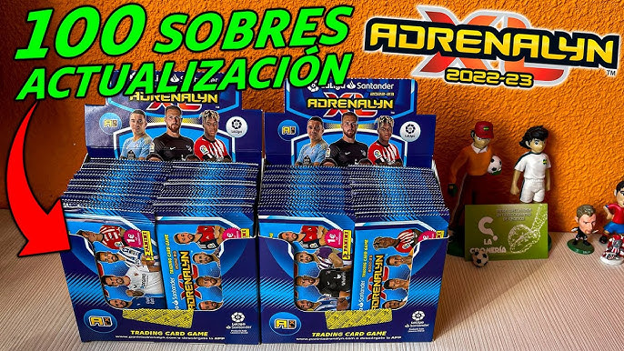 50 Sobres ADRENALYN XL Liga 23-24, 1 Caja, de Futbol, 6 Cartas por sobre :  : Juguetes y juegos