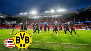 Relive: Abschlusstraining Vor Psv Eindhoven - Bvb | Uefa Champions League