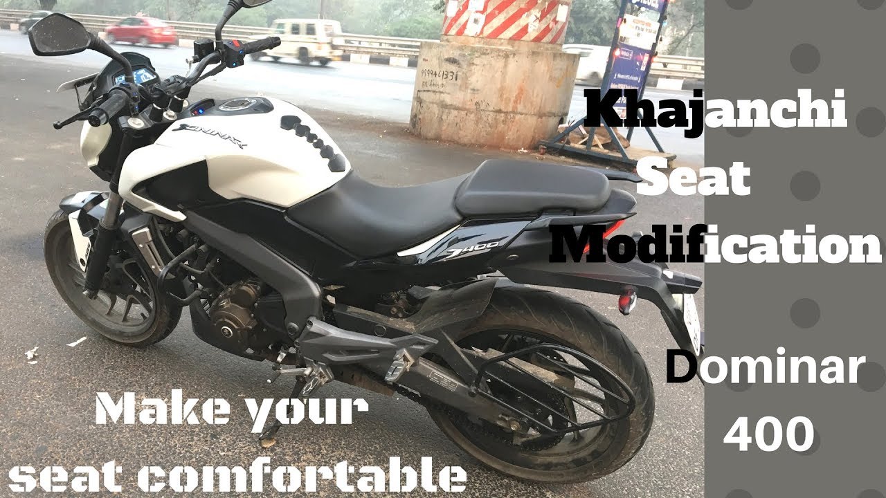 seat cover for dominar 400