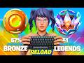 Bronze to Unreal Legends Solo SPEEDRUN.. (Fortnite Reload)