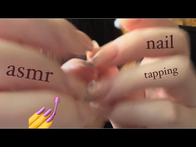 【asmr】ネイルタッピング🙏🏻nail tapping⭐️音フェチ