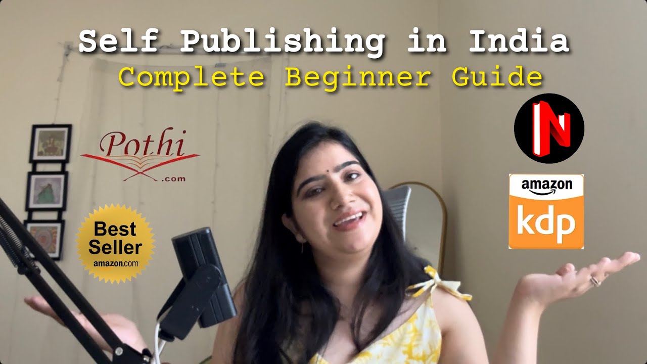 How to Publish Your First Book in India📚 ️ (FREE Platforms + Royalty ...