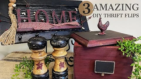 Thrift Shop Wood Flips | DIY Thrift to Treasure | Budget Friendly