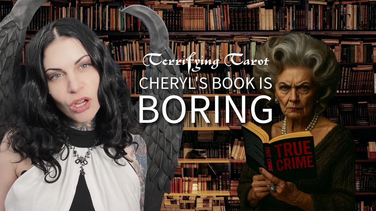 Tarot with Satan’s Ex Wife = Terrifying Tarot #truecrimetarot #Tarotreadings #comedy #livestreams