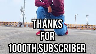 1000th subscriber apreciation video