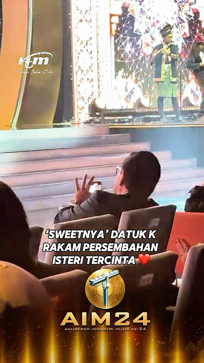Sweetnya Dato K Rakam Persembahan DS Siti Nurhaliza | AIM24 2025