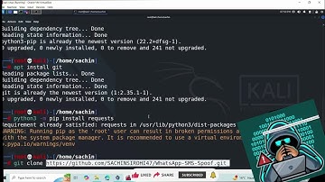 SMS & WhatsApp Spoofing Using Kali Linux | Send Spoofed WhatsApp Messages | WhatsApp Bombing