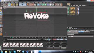 Cracked Text Effect in C4D