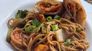 Easy Shrimp Lo Mein
