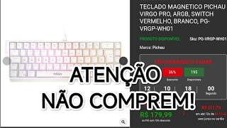 Atenção!! Não Comprem o Teclado Magnético da Pichau Virgo Pro