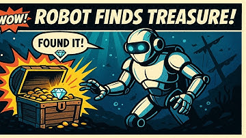 This Robot Finds SUNKEN TREASURES Where Humans Can’t Go! 🌊💎 #DeepSeaMystery #LostTreasure
