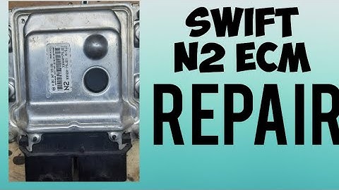 Swift petrol n2 ecm repair no check light