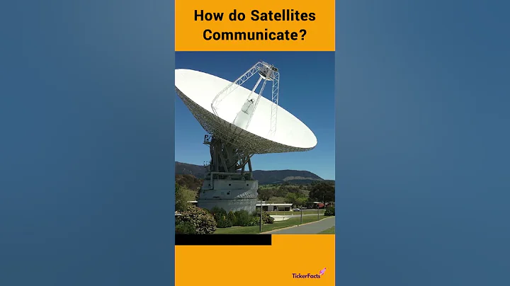 How do satellites communicate? #tickerfacts