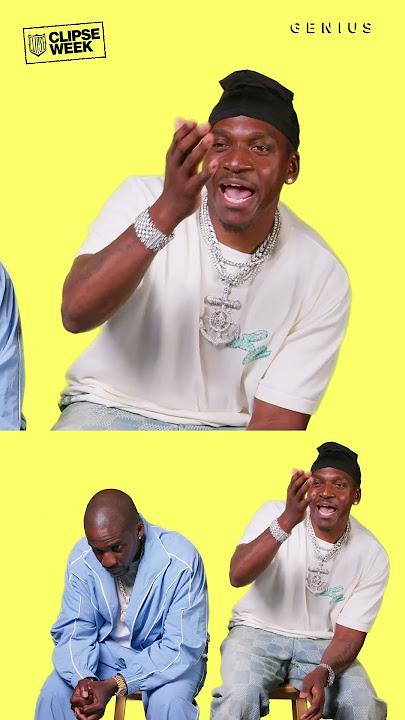 Which rapper is Pusha T dissing on 'Chains & Whips'?🫣Tap in to Clipse Week for the breakdown #Genius