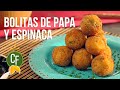 Bolitas de  Papa 🥔  y Espinaca | Cocina Fresca