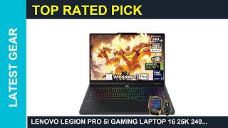 Lenovo Legion Pro 5i Gaming Laptop 16 25K 240Hz Review Is it Worth it