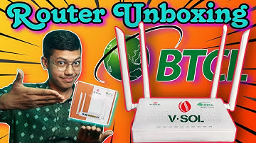 BTCL wifi Router Unboxing l wifi router unboxing | router | wifi router | BTCL | #Abdullah_360