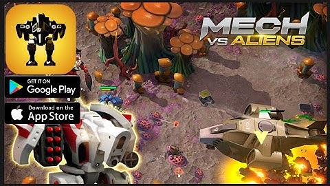 Mechs vs Aliens: RPG Battles gameplay (android ios)