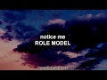 ROLE MODEL - notice me (acoustic) (español)