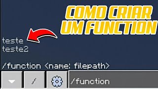 COMO CRIAR UM FUNCTION PARA SEU ADDON PARTE 4 DE COMO CRIAR UM ADDON/MOD PARA SEU MCPE