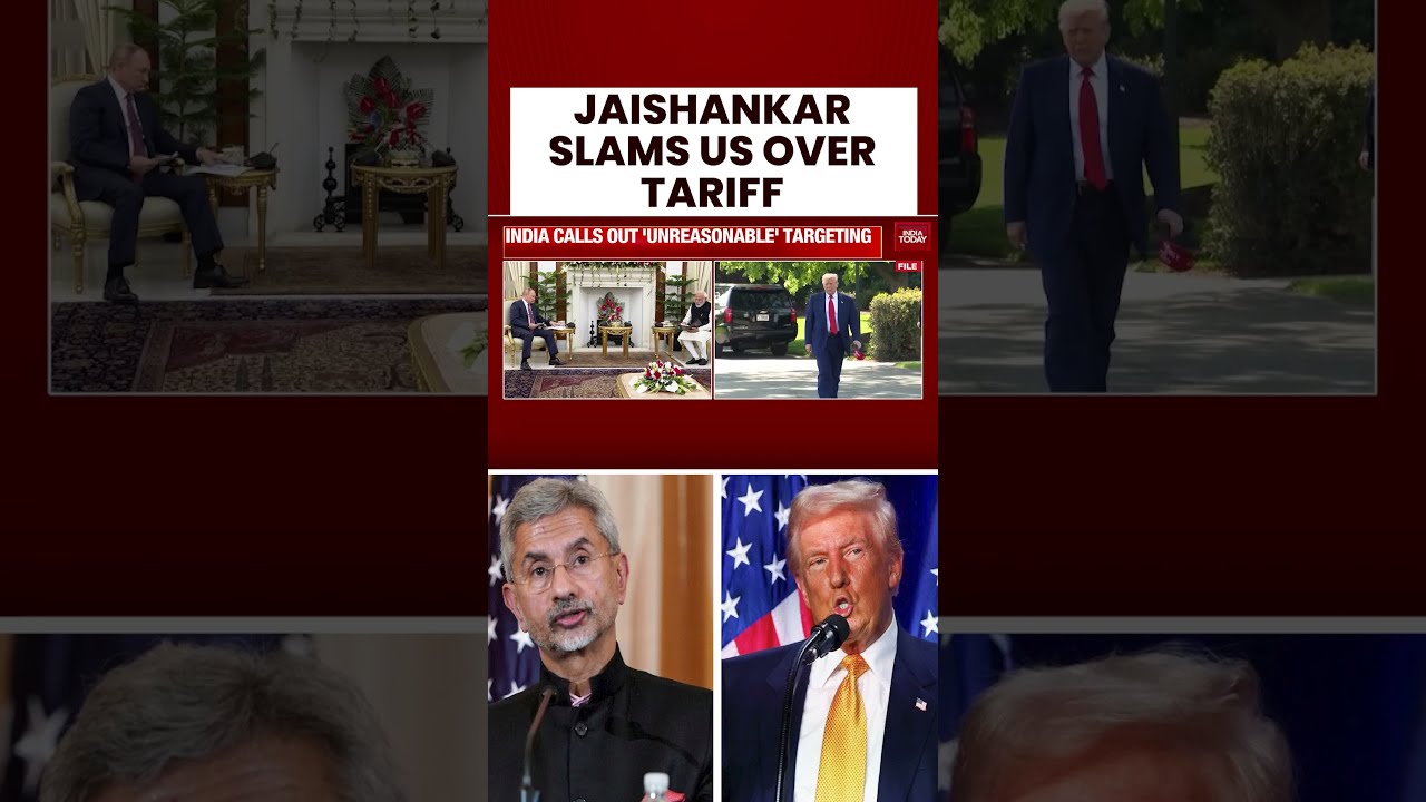 S Jaishankar Counters Trump Russian War Machine Accusation With Facts India Today News