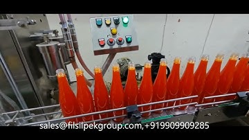 Automatic #Sharbat Filling, Capping and Labelling Machine, #juicefilling - Filsilpek - +919054294961