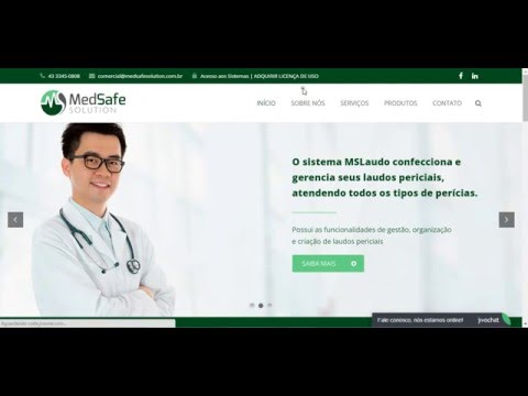 Novo portal WEB da MedSafe Solution