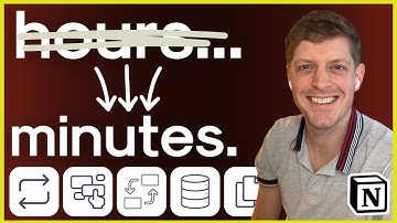 HOW TO use NOTION buttons, templates and synced blocks to SAVE TIME