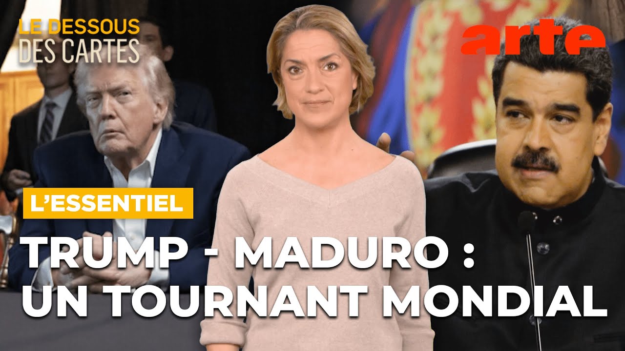 Trump - Maduro : un tournant mondial | L'Essentiel du Dessous des cartes | ARTE