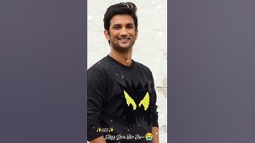 Miss You Sushant Singh Rajput😭😭|| Full Screen Status Video 😔||Sad Status Video||#sushantsinghrajput