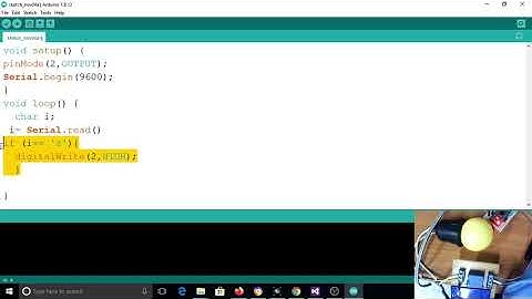 วีดีโอเขียนโปรแกรมArduino รับค่าจาก Serial monitor