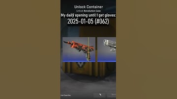 My daily CS2 case unboxing until I get gloves #062