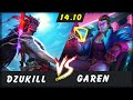 Dzukill  yone vs garen top patch 1410  yone gameplay