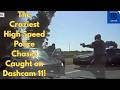 The Craziest High Speed Police Chases Caught on Dashcam 11!