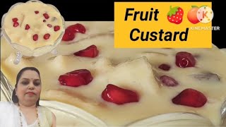 Custard Recipe | Fruit ? Custard Recipe | Fruit Salad With Custard Recipe