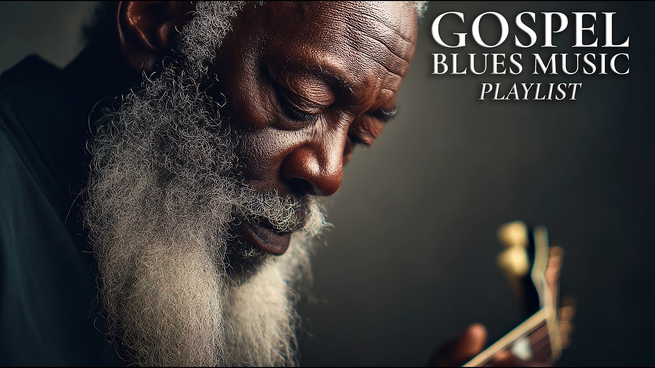 Quiet Gospel Blues Worship 🎶 Deep Faith & Peaceful Prayer | 3 Hour 4K Playlist