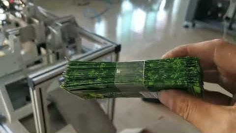 automatically counting bundling machine OPP tape Strapping machine