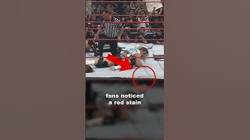 Was That Owen Hart’s Blood on the Ring?