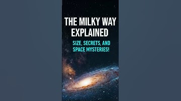The Milky Way Explained: Size, Secrets, and Space Mysteries! @uc_munivekt.98
