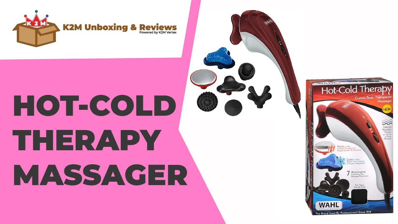 WAHL Hot and Cold Therapy Massager Unboxing (#120) | K2M Unboxing