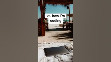 Office vs. Beach coding vibes! #programming #codinglife #developer #techtok #engine #dripz