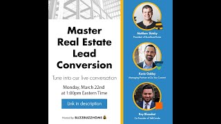 Famous Webinar: How to Master Real Estate Lead Conversion Net Worth