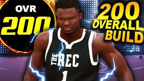 200 Overall ROOKIE 1 ZION WILLIAMSON Build In NBA 2K20.. 100 POINTS In PRIVATE JORDAN REC!